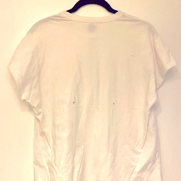 Kit and Ace White Brushed Terry Tee - Picture 2 of 5